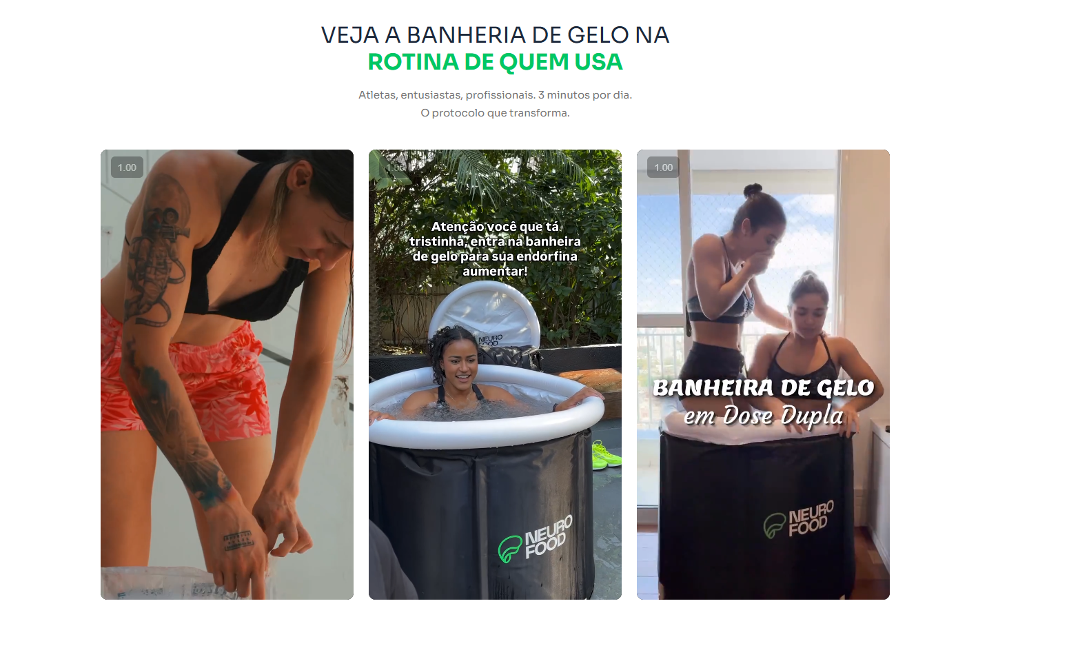 Neurofood: Vitrine em vídeo